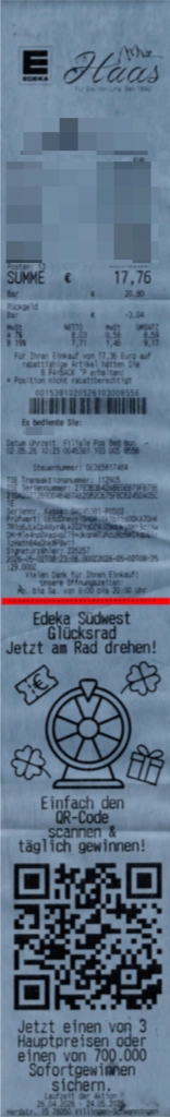 kassenzettel