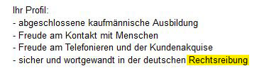 rechtschreibung 1