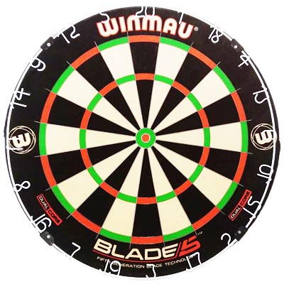 dartsboard blade 5 ton