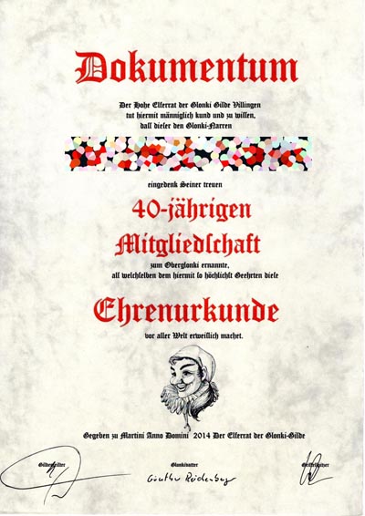 Mitglieder 25 Jahre