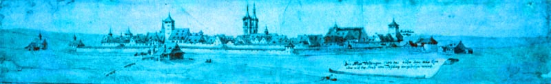 Altes Stadtbild von Villingen